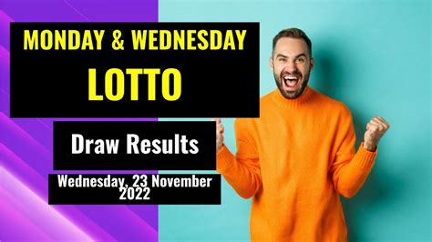 Monday & Wednesday Lotto Results Draw 4161 .